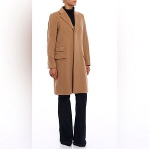 Polo Ralph Lauren Wool Cashmere Camel Coat Size 14